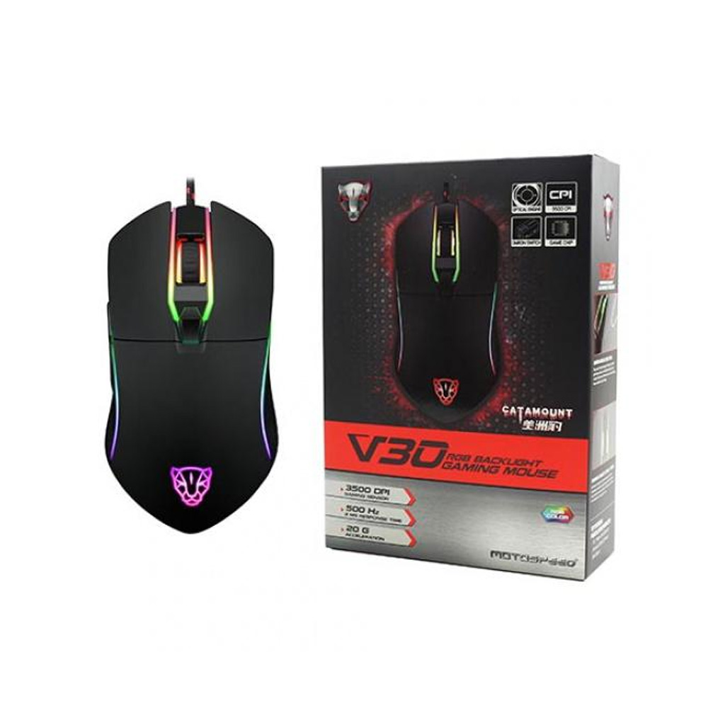 Motospeed V30 RGB Kablolu Mouse