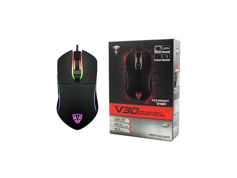 Motospeed V30 RGB Kablolu Oyuncu Mouse