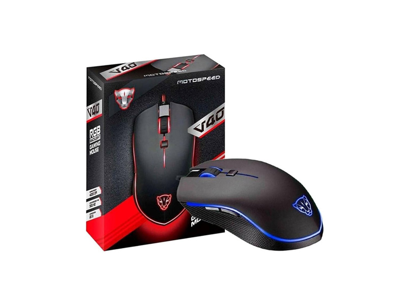 Motospeed V40 RGB Kablolu Oyuncu Mouse